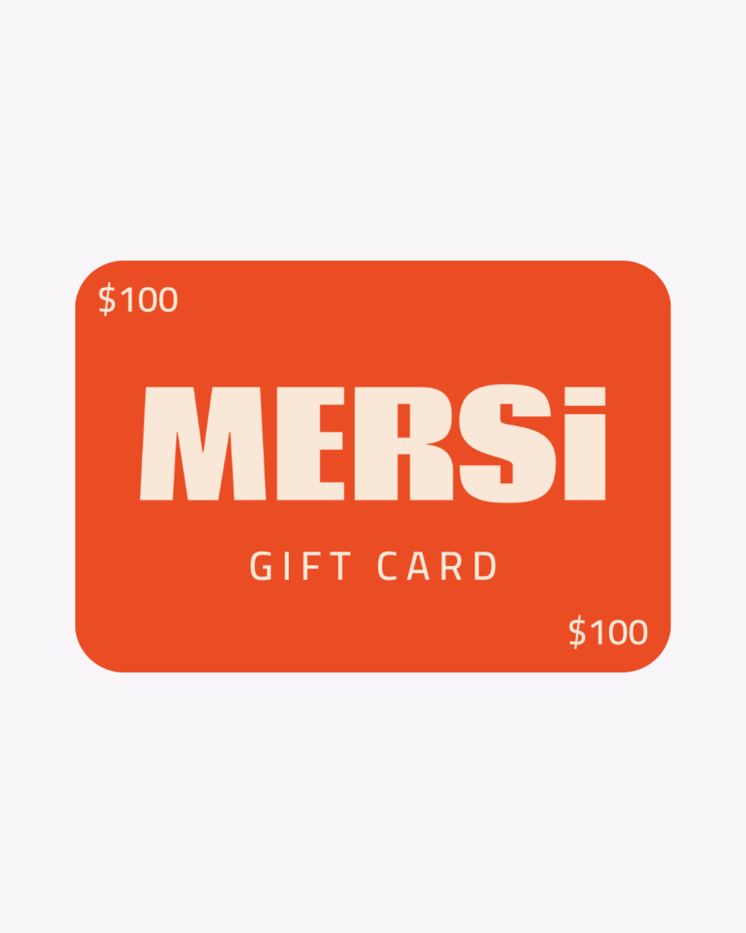 MERSI Gift Card